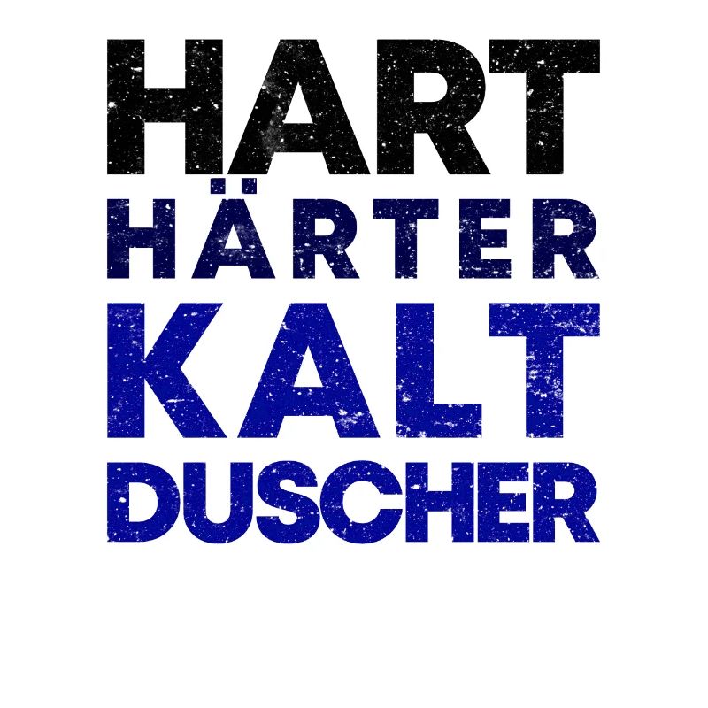 Kaltduscher Hart Männlich Kalt Duschen Geschenk