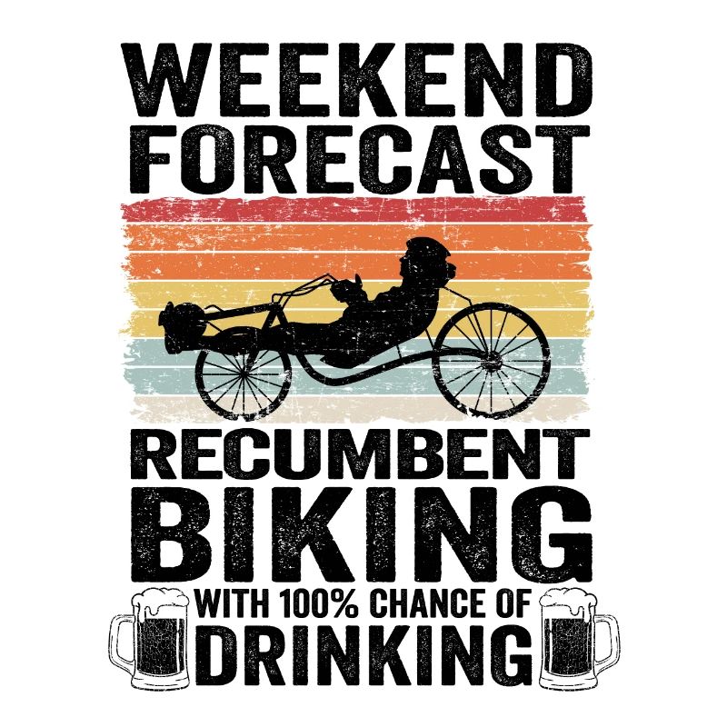 Weekend Forecast Recumbent Biking With A 100%