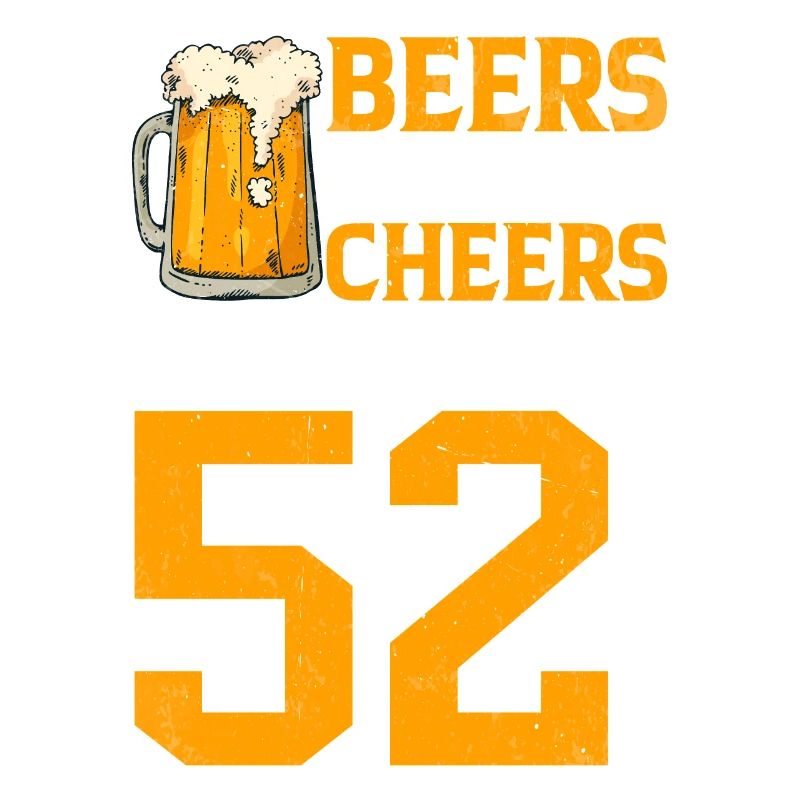 Acclamations et bière à 52 ans chope de bière mousseuse