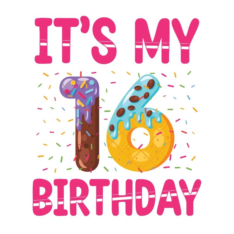 C’est mon 16e anniversaire | Saupoudrer des | à thème