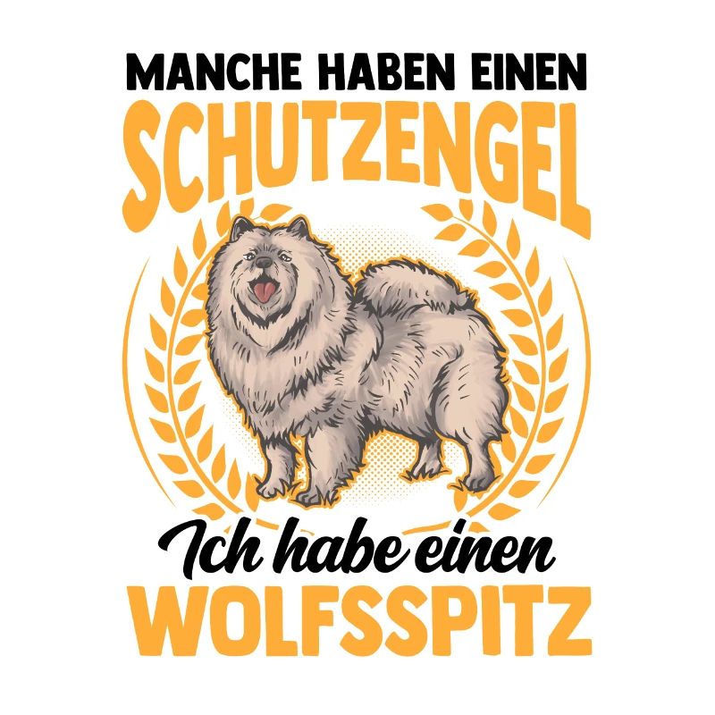 Ich habe einen Wolfsspitz Deutscher Keeshond