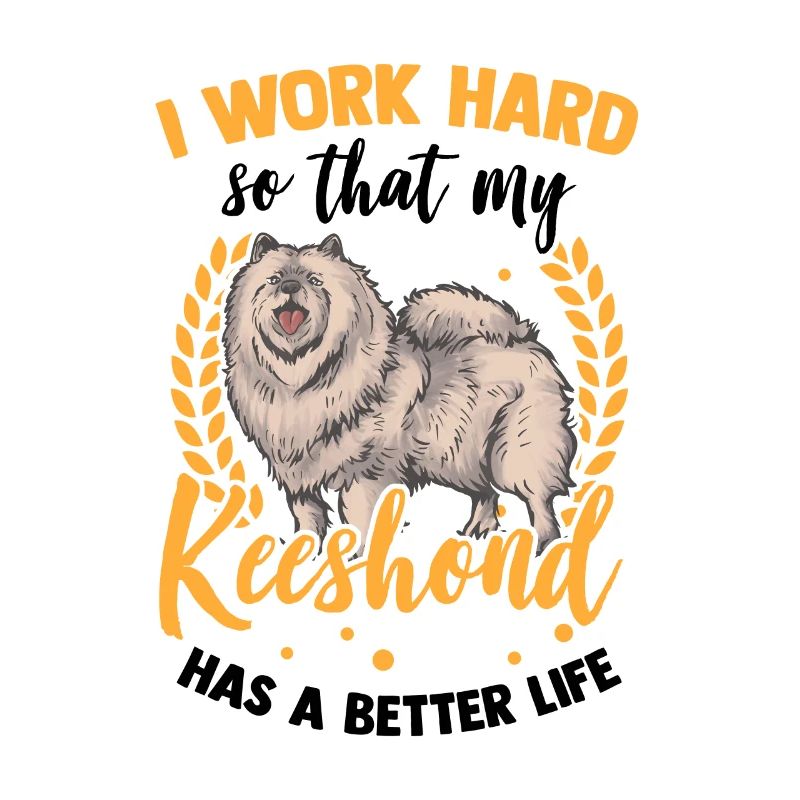 I work for my Wolfsspitz German Spitz