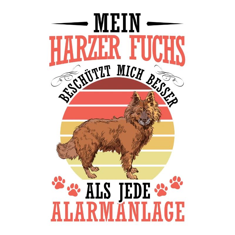 Harz fox protects me Herding dog Herding fox