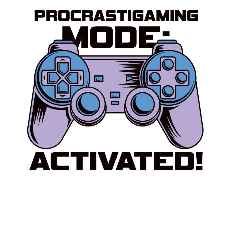 Gamer Procrastimode de jeu activé