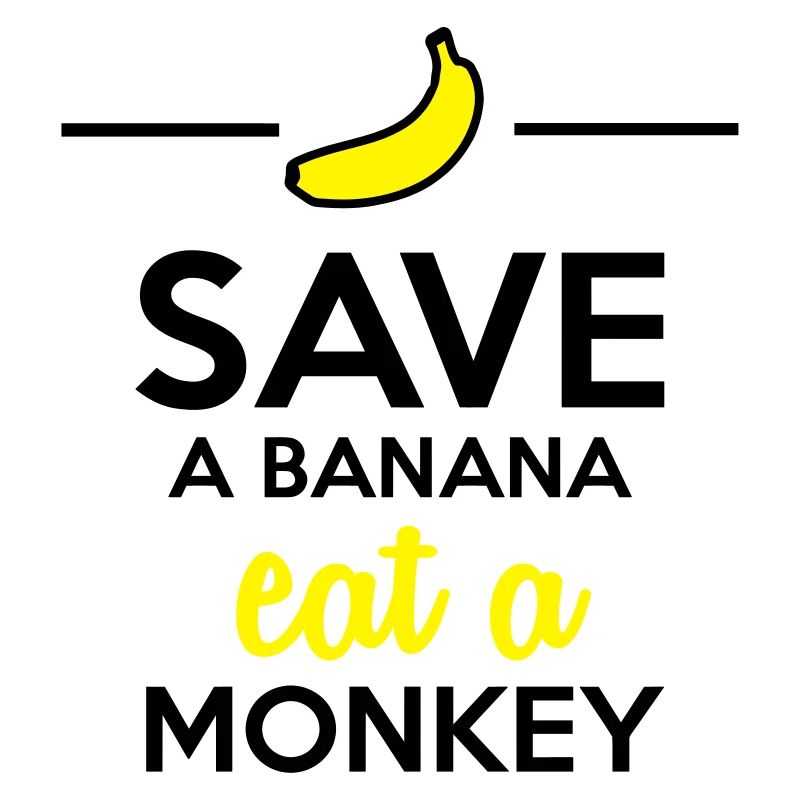 Eating monkey & bananas - Save a monkey eat a bana