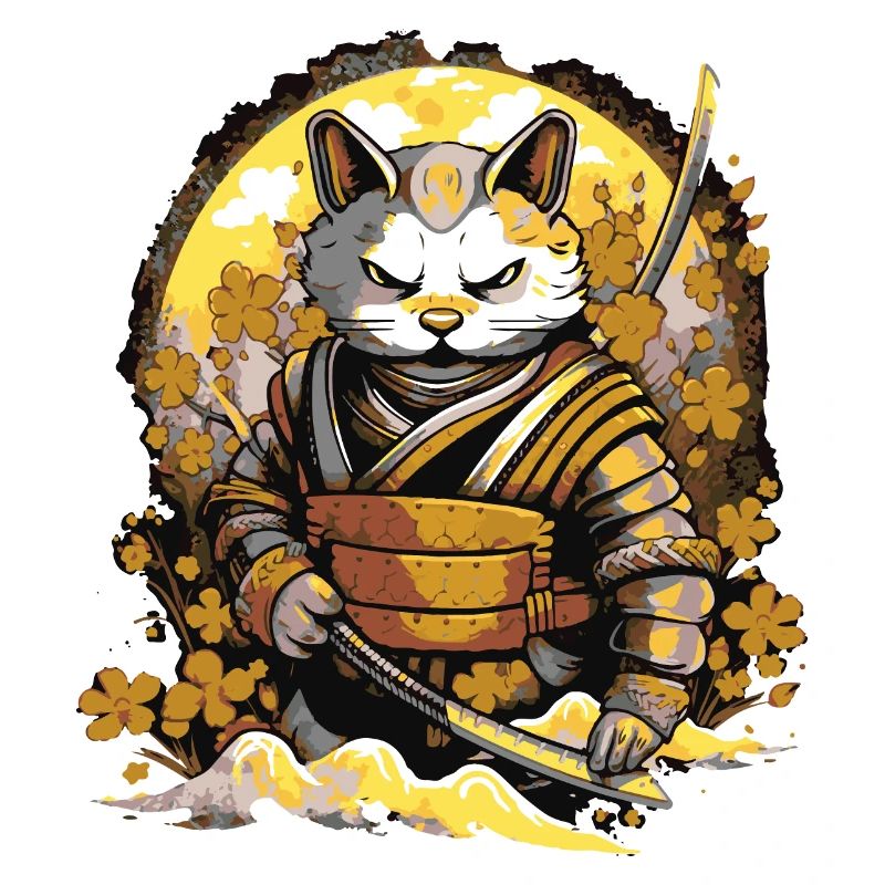 Samurai Cat