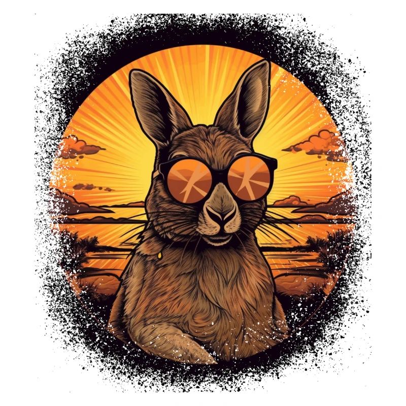 western gray squirrel funny gift rabbit