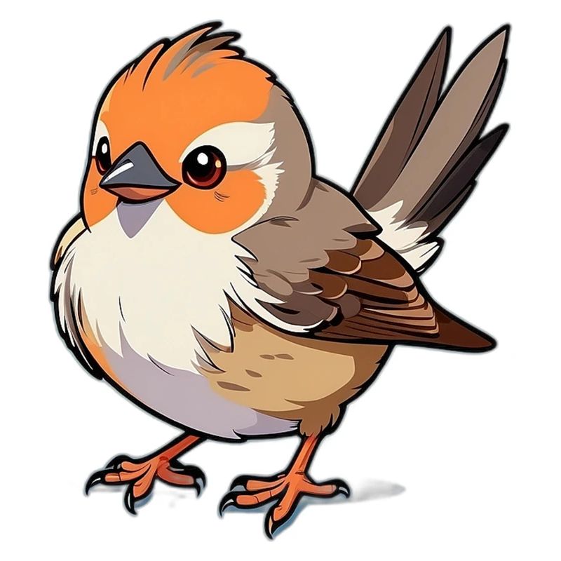 Junger Spatz