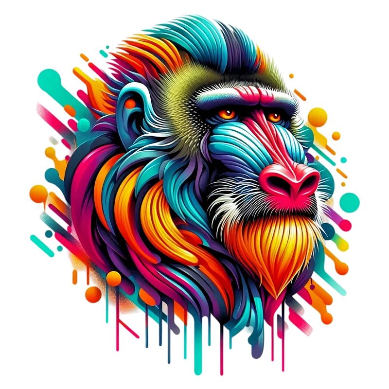 Mandrill Monkey