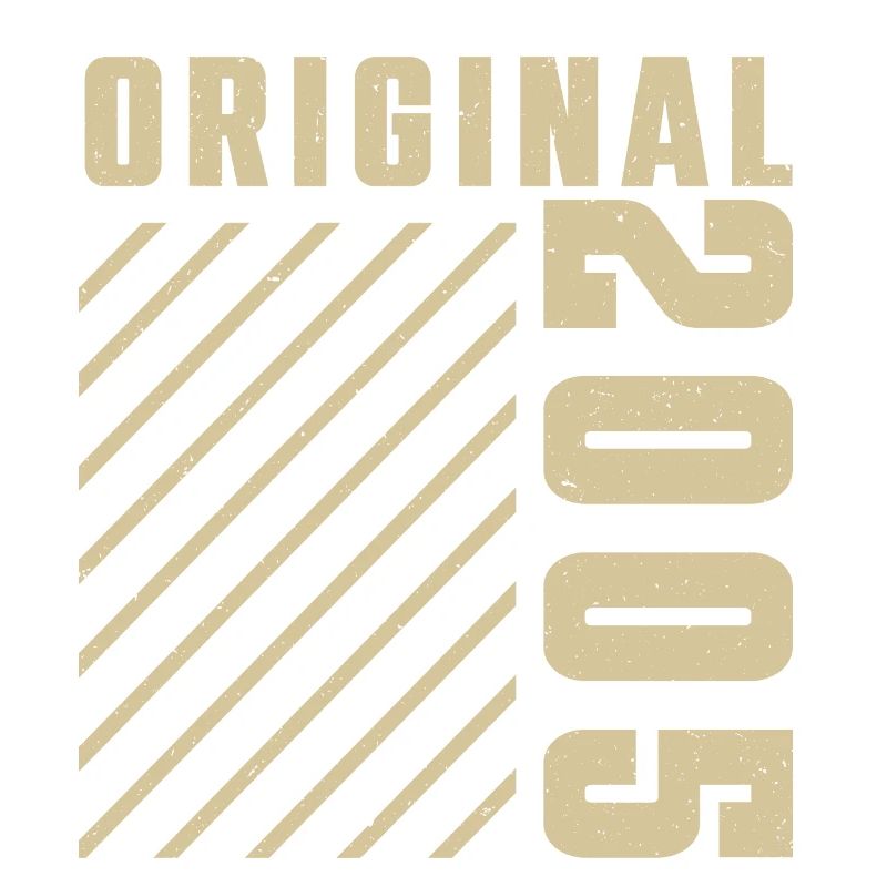 Original 2005 Authentic 2005 Vintage Bursdag
