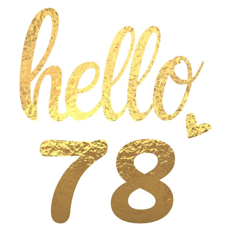 Hello 78 doré