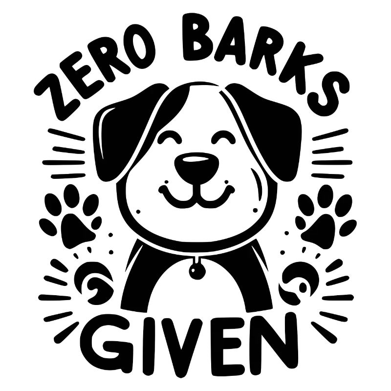 Zero Barks Given