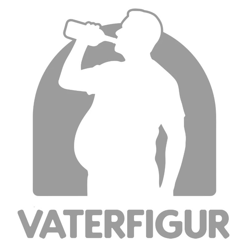 Dad with Beer Belly Funny Ironic Father Figure