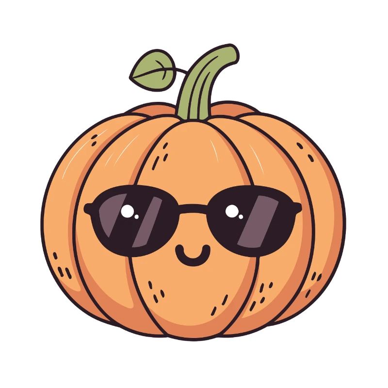 Pumpkin Chic schwarze Brille