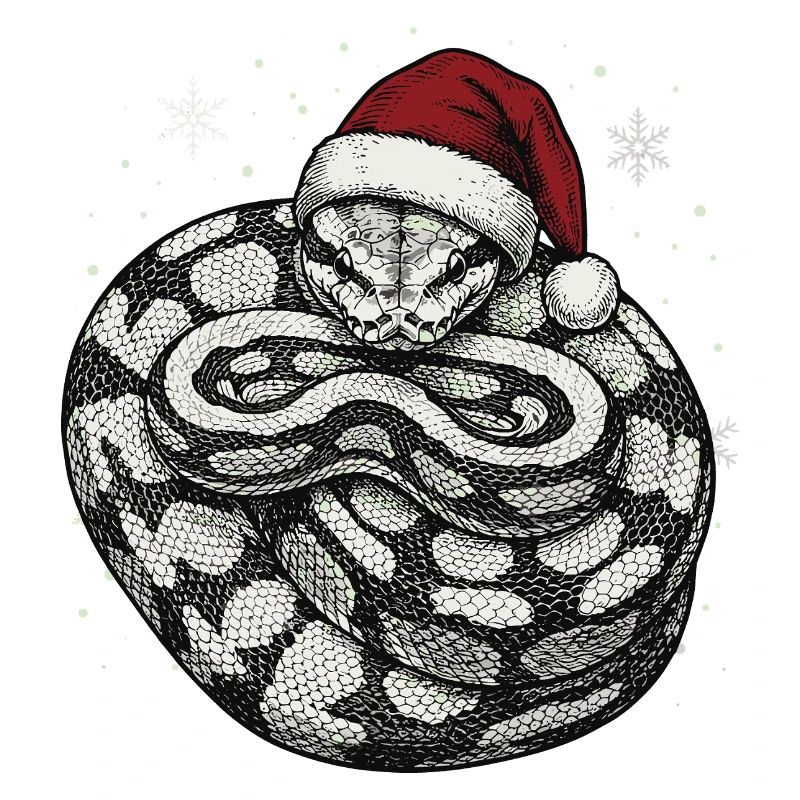 Königspython Weihnachten Ball Python Schlange