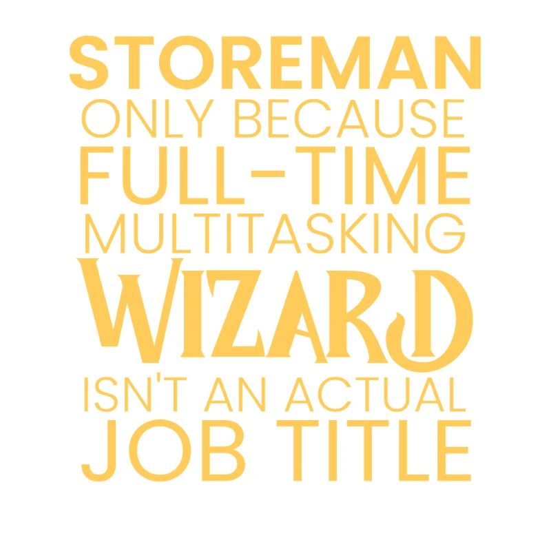 Storeman multitasking Wizard