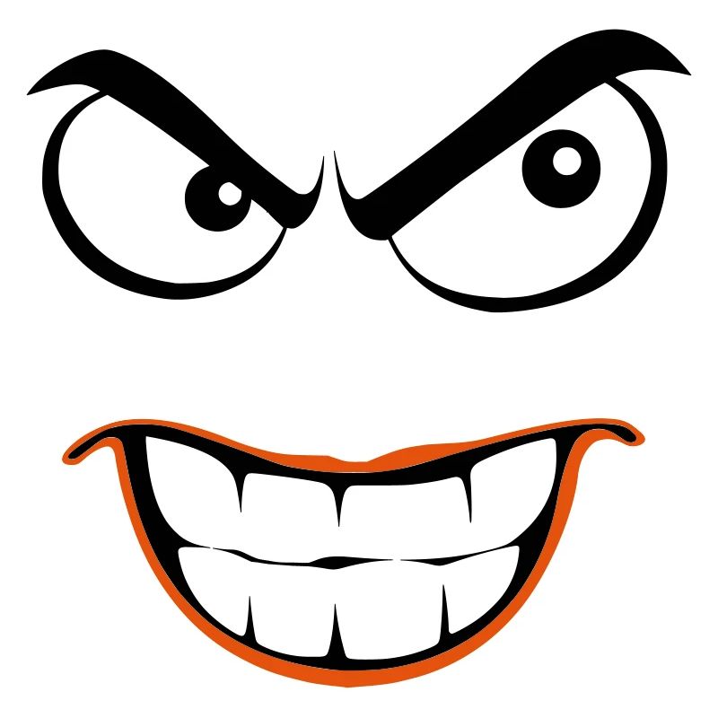 smiley evil