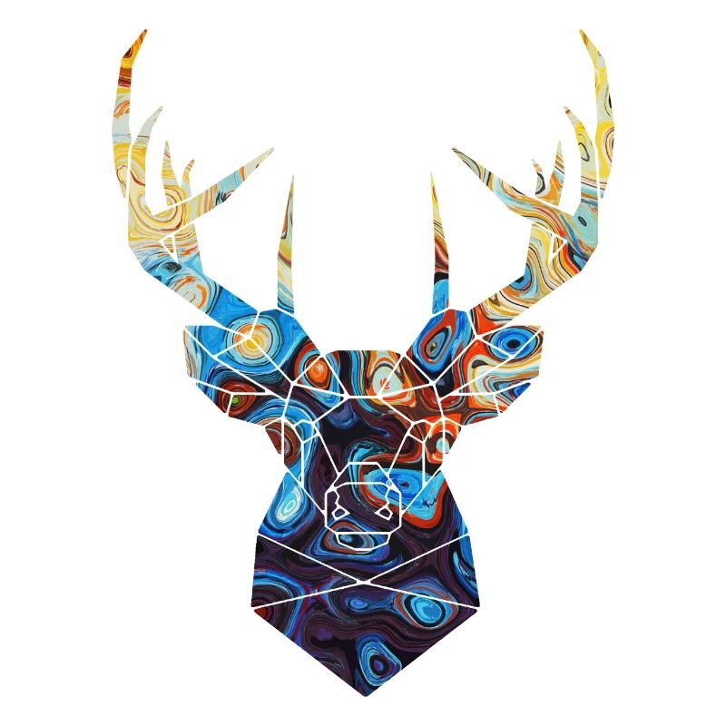Deer mosaic
