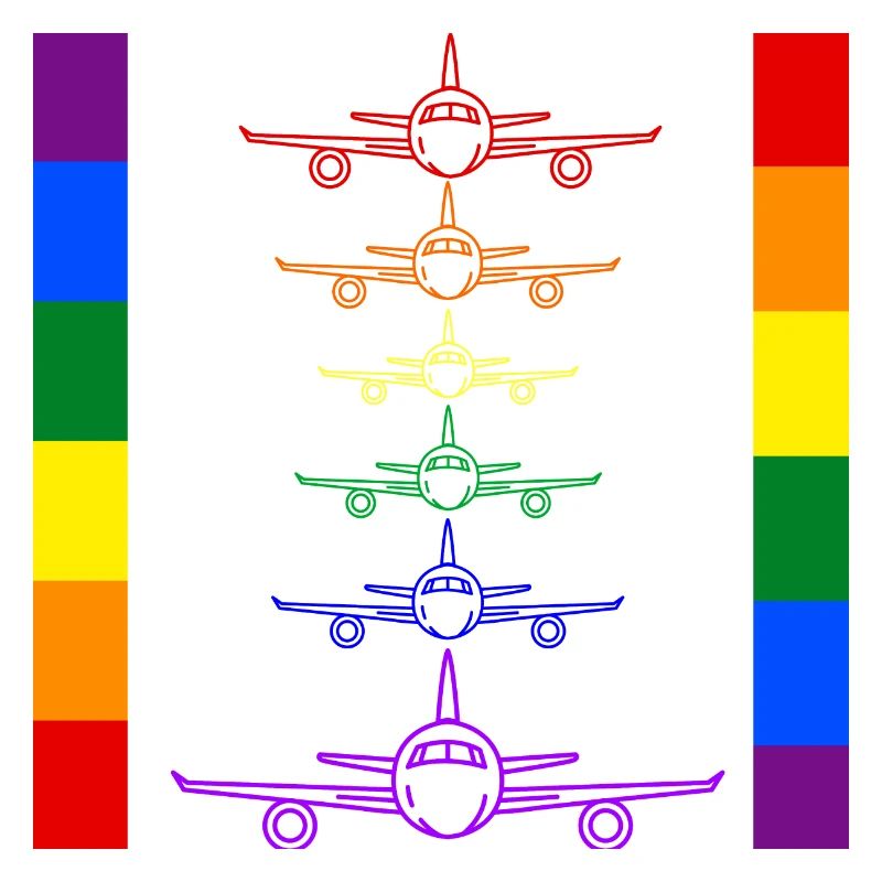 rainbow planes