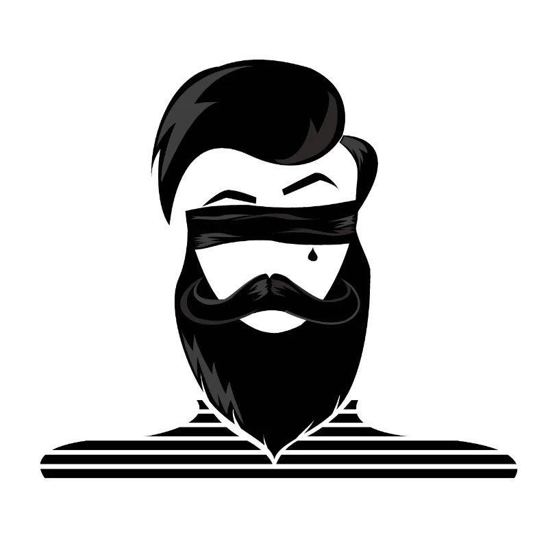 Bearded Man Mann mit Bart Seemann