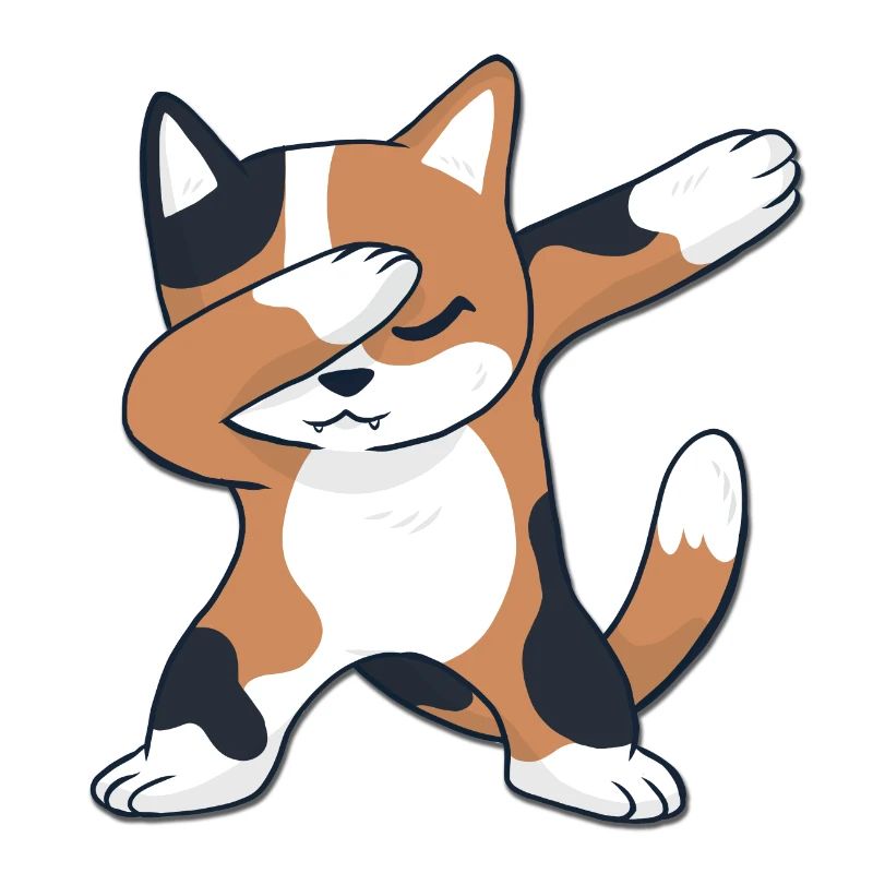 Katze dabbing, Katze dab