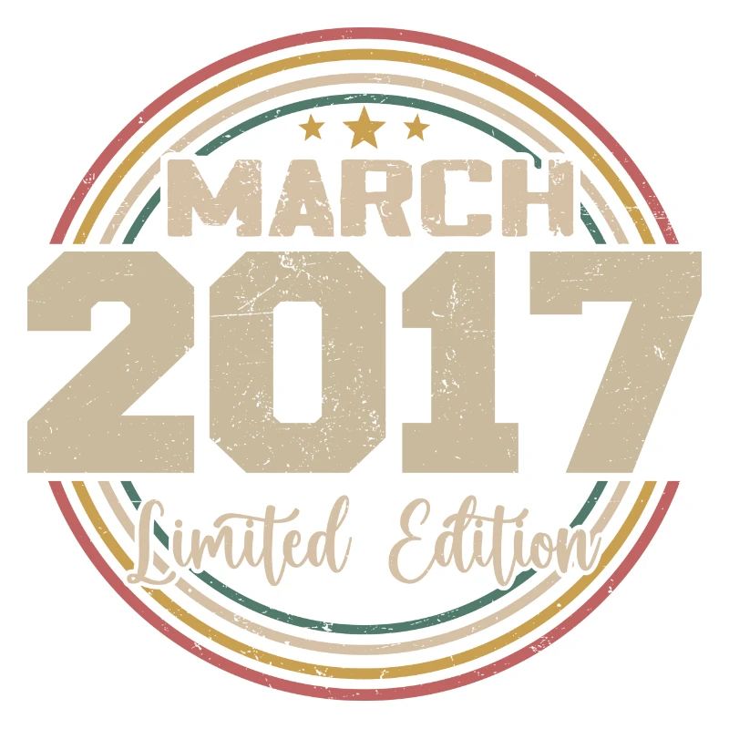 Awesome seit März 2017 Geburtstag 2017 Geschenk