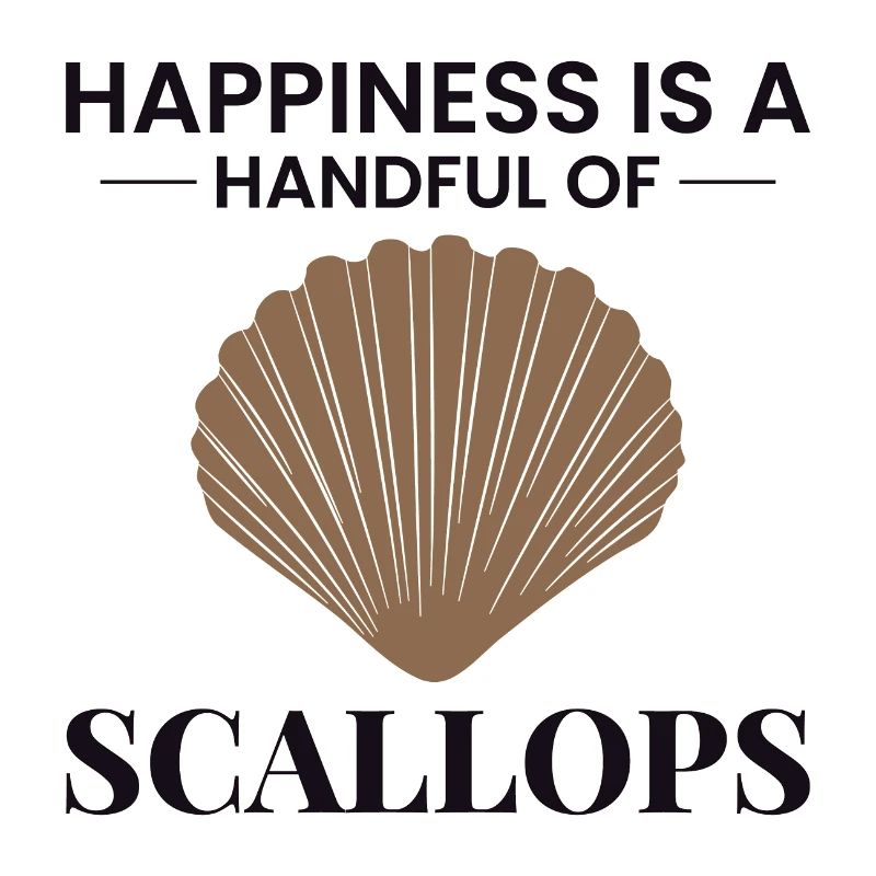 Scallop Seashells Collector Beachcomber Shellfish