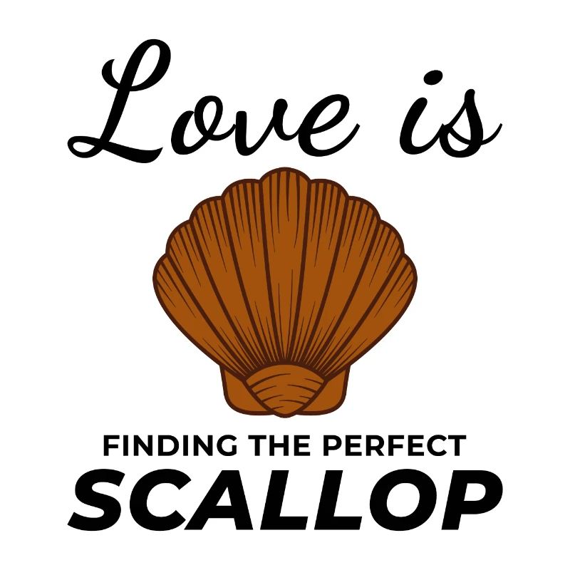 Scallop Seashells Collector Beachcomber Shellfish