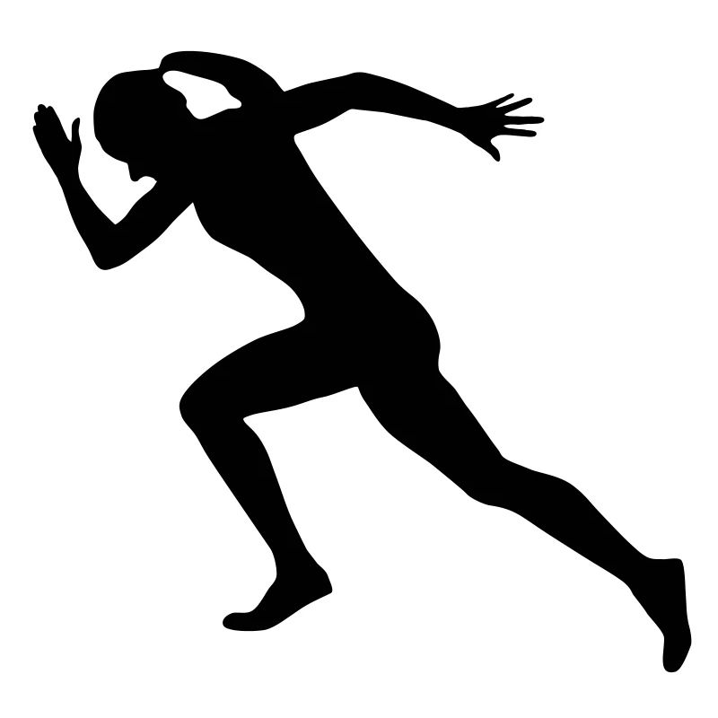 sprinter, course, coureur