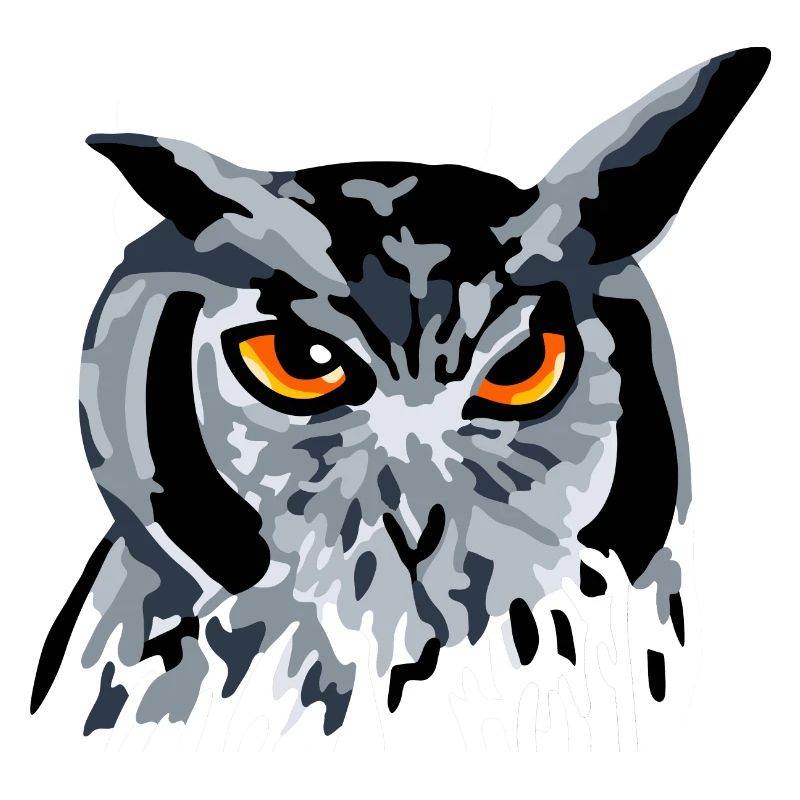 Eule Uhu Kauz Vogel