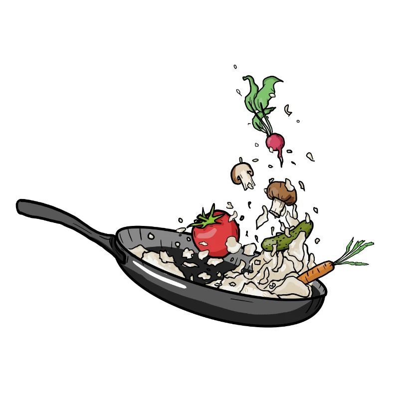Vegetable pan