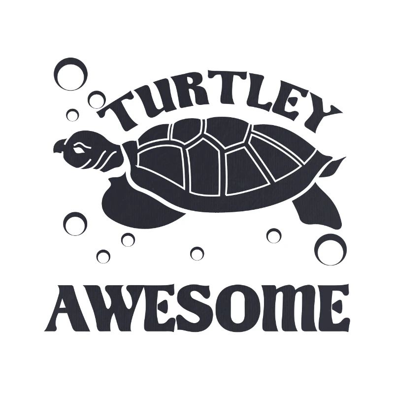 Nette Turtley Awesome Turtle Lover Geschenkidee