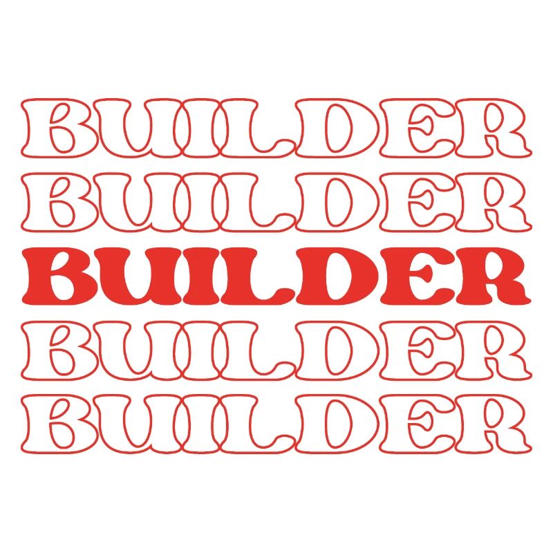 Builder Constructor Maker Carpenter Mason