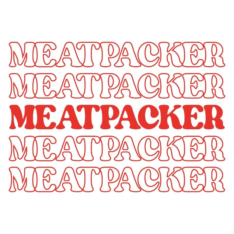 Fleischpacker Fleischverarbeiter Fleischarbeiter Verarbeiter