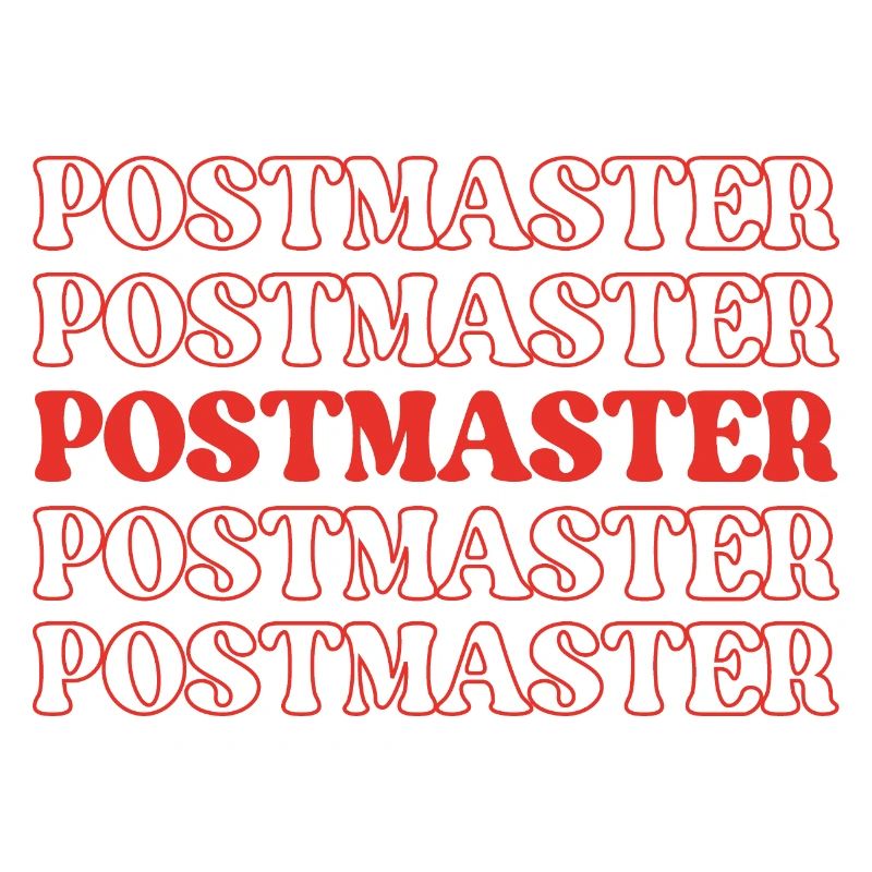 Maître de poste, facteur, directeur de bureau de poste