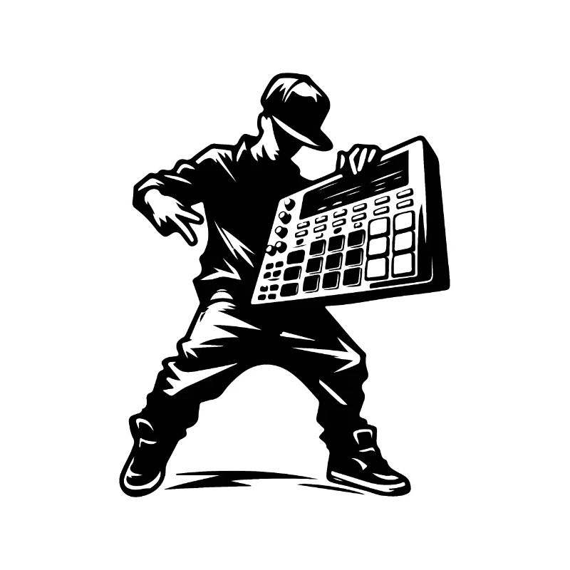 Beatmaker avec sampler