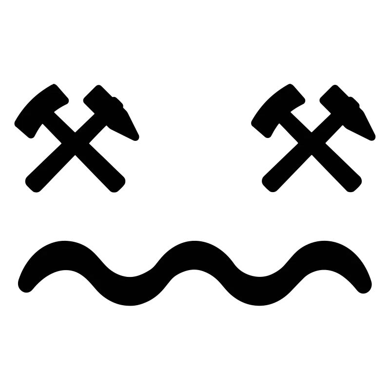 Visage : Batte & Fer (couleur de conception modifiable)