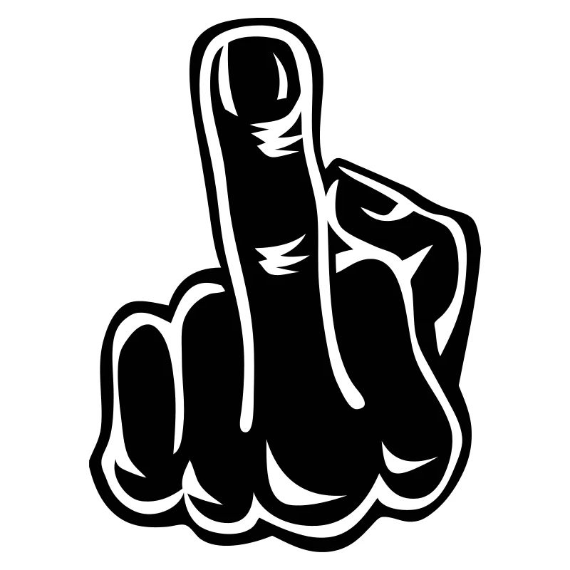 Stinkefinger Middle Finger 2c