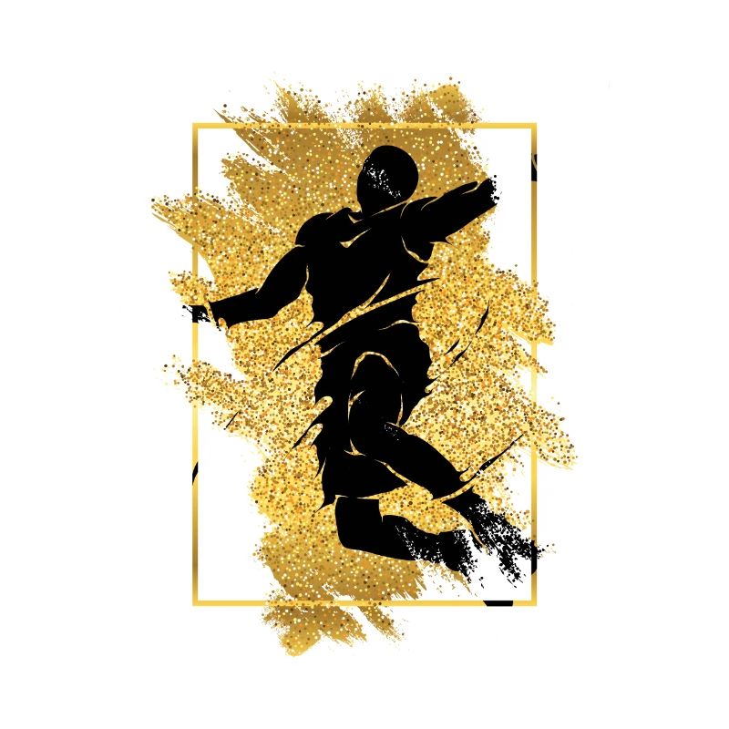 Basketteur Basketteur Dunking Gold Splash