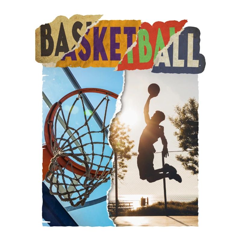 Basketteur Basketteur Dunking Sport Player