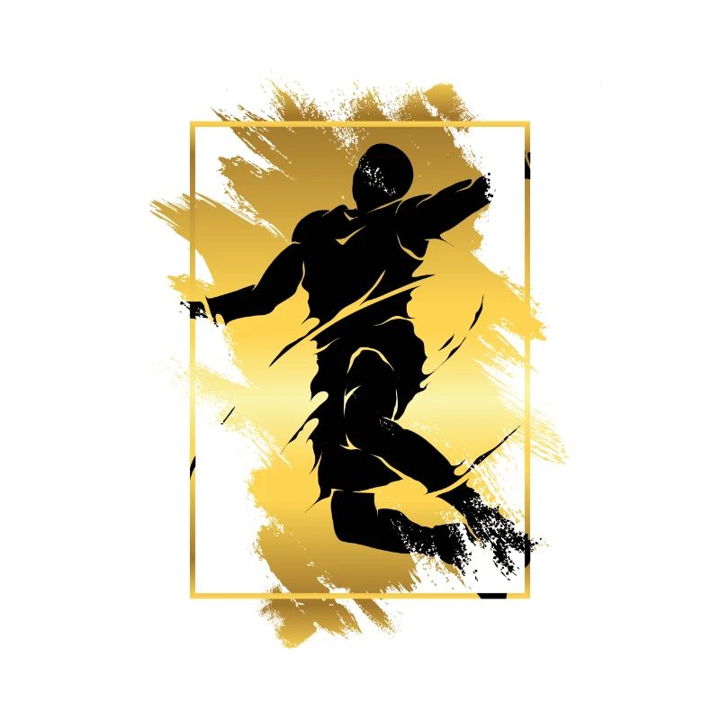 Basketteur Basketteur Dunking Gold Splash