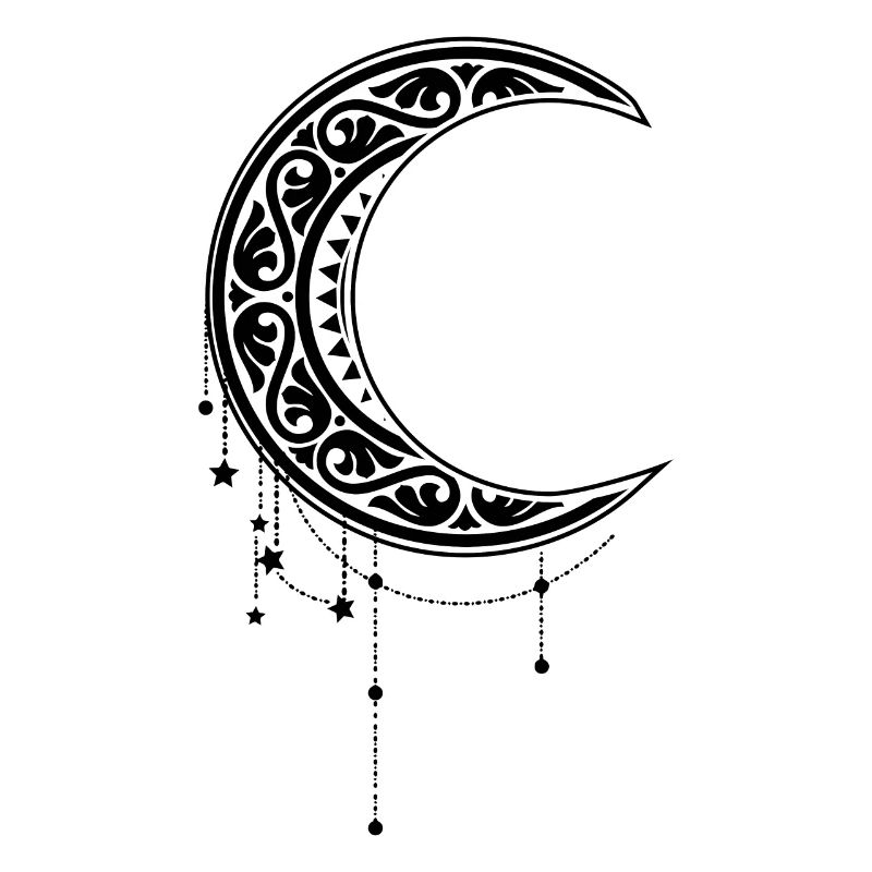 Occult Satan Moon Gothic - Moon Witch