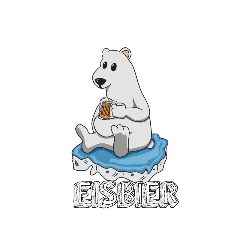 Eisbier Eisbär Bier Geschenk