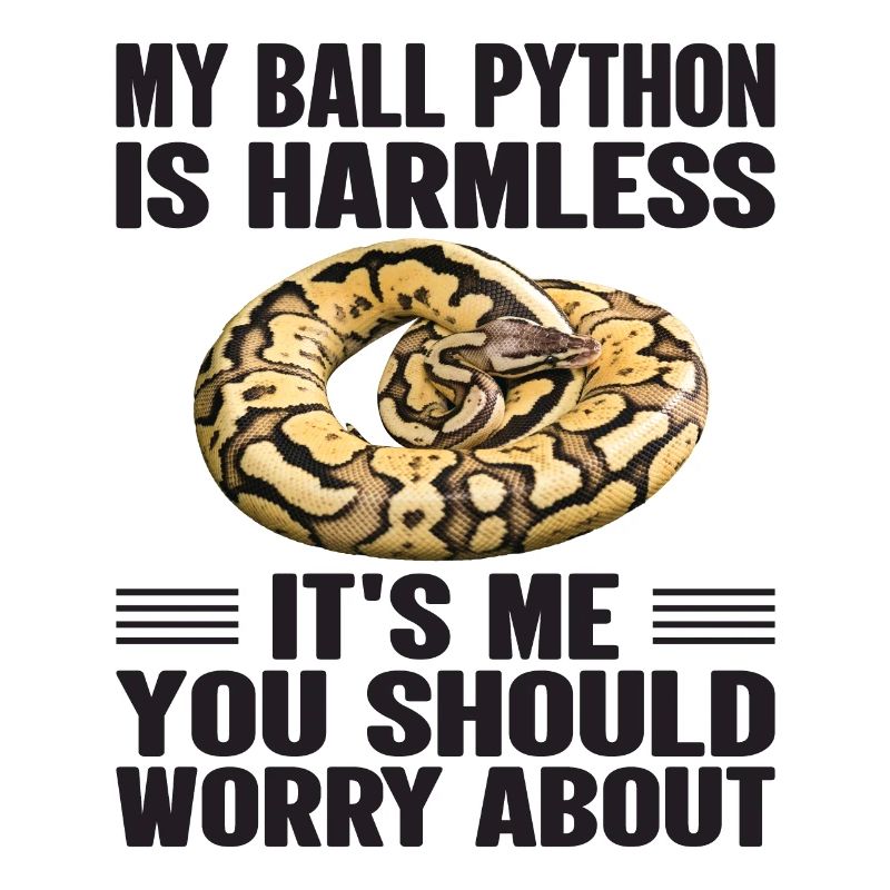 Je suis inquiet - Ball Python Snake