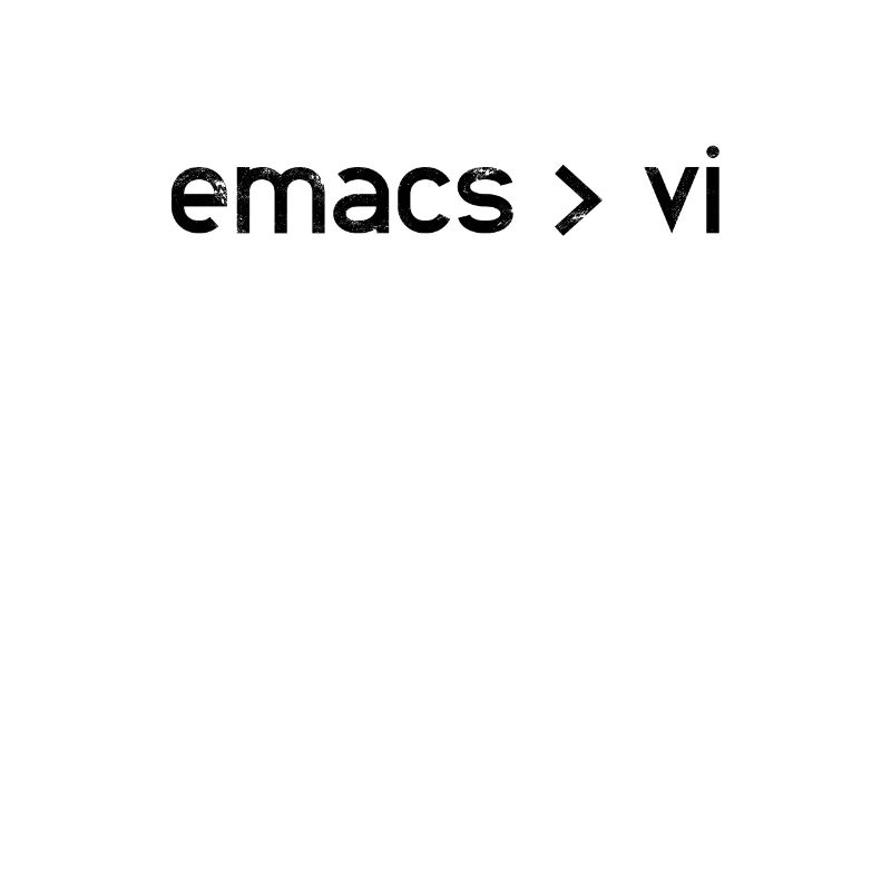Emacs > Vi - Entwickler von Computerprogrammierern