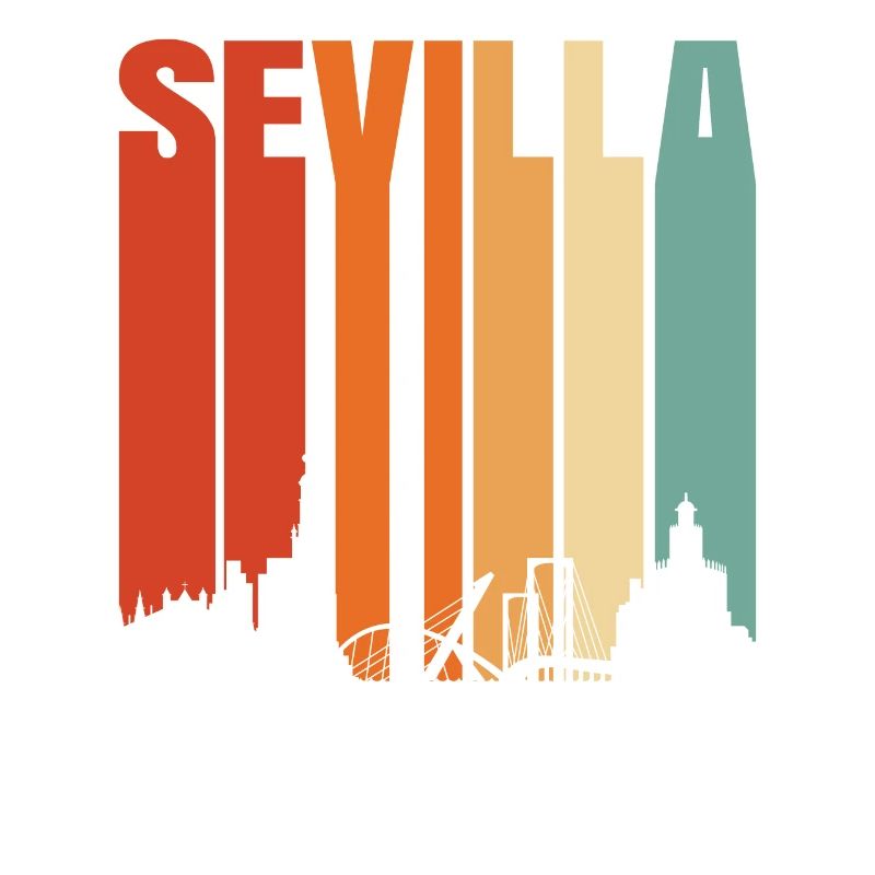 Spanische Städte Sevilla Geschenk