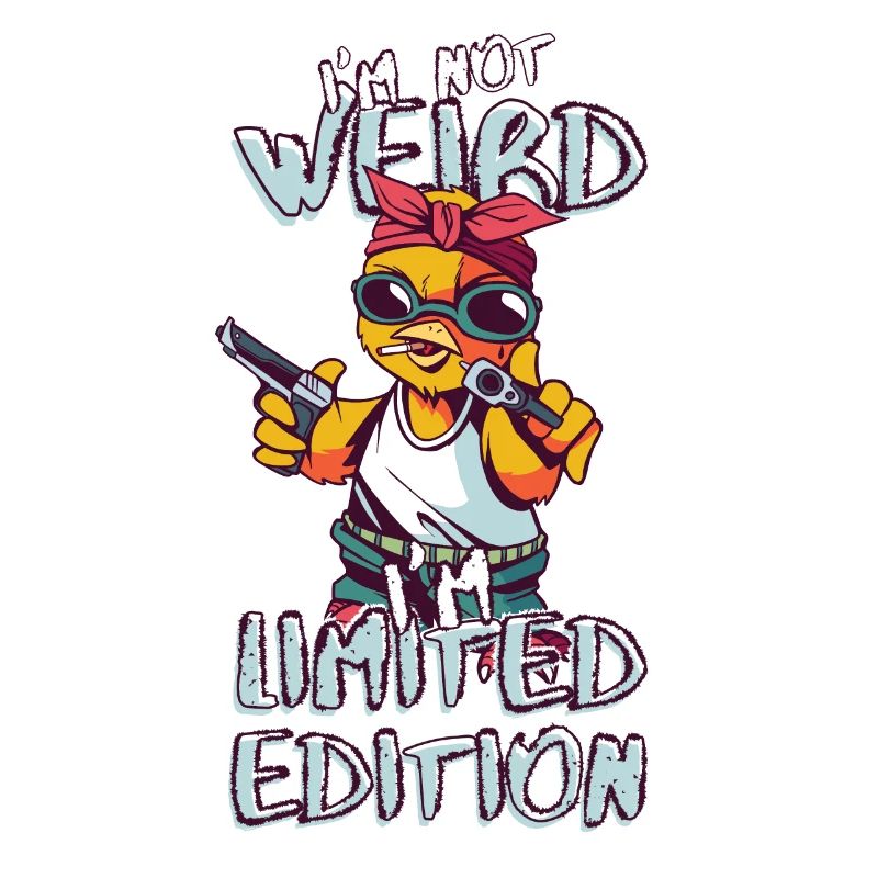 Cool Cartoon Chick - Édition Limitée - Dicton