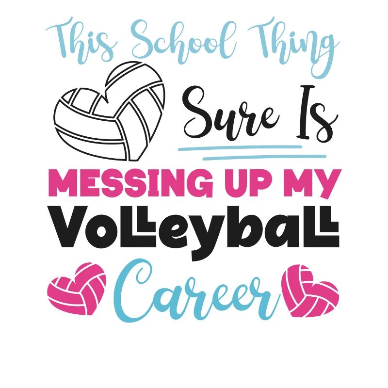 Équipe de volley-ball cette école