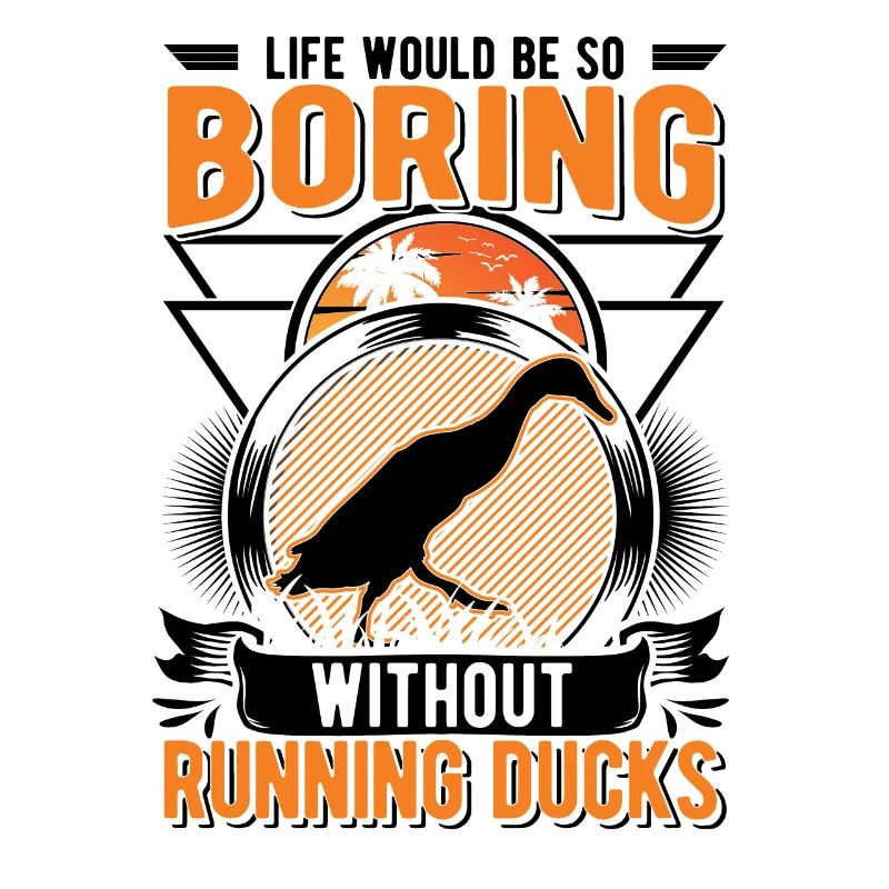 Running Gift Running Duck Bottle Duck