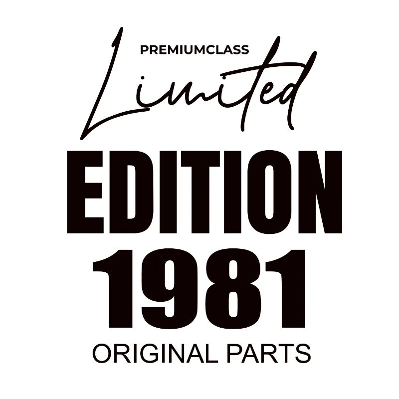 Édition limitée 1981